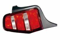 Aftermarket TAILLIGHTS for FORD - MUSTANG, MUSTANG,10-12,RT Taillamp lens/housing