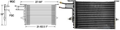 Aftermarket AC CONDENSERS for FORD - CONTOUR, CONTOUR,95-97,Air conditioning condenser