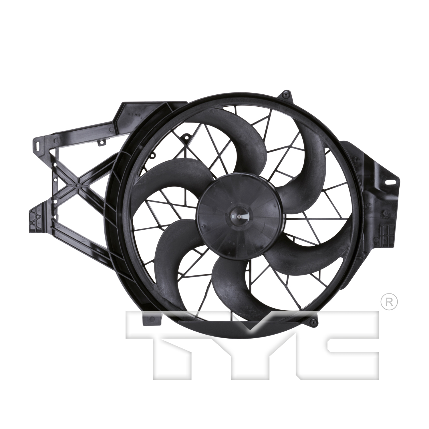 Aftermarket FAN ASSEMBLY/FAN SHROUDS for FORD - MUSTANG, MUSTANG,99-04,Radiator cooling fan assy