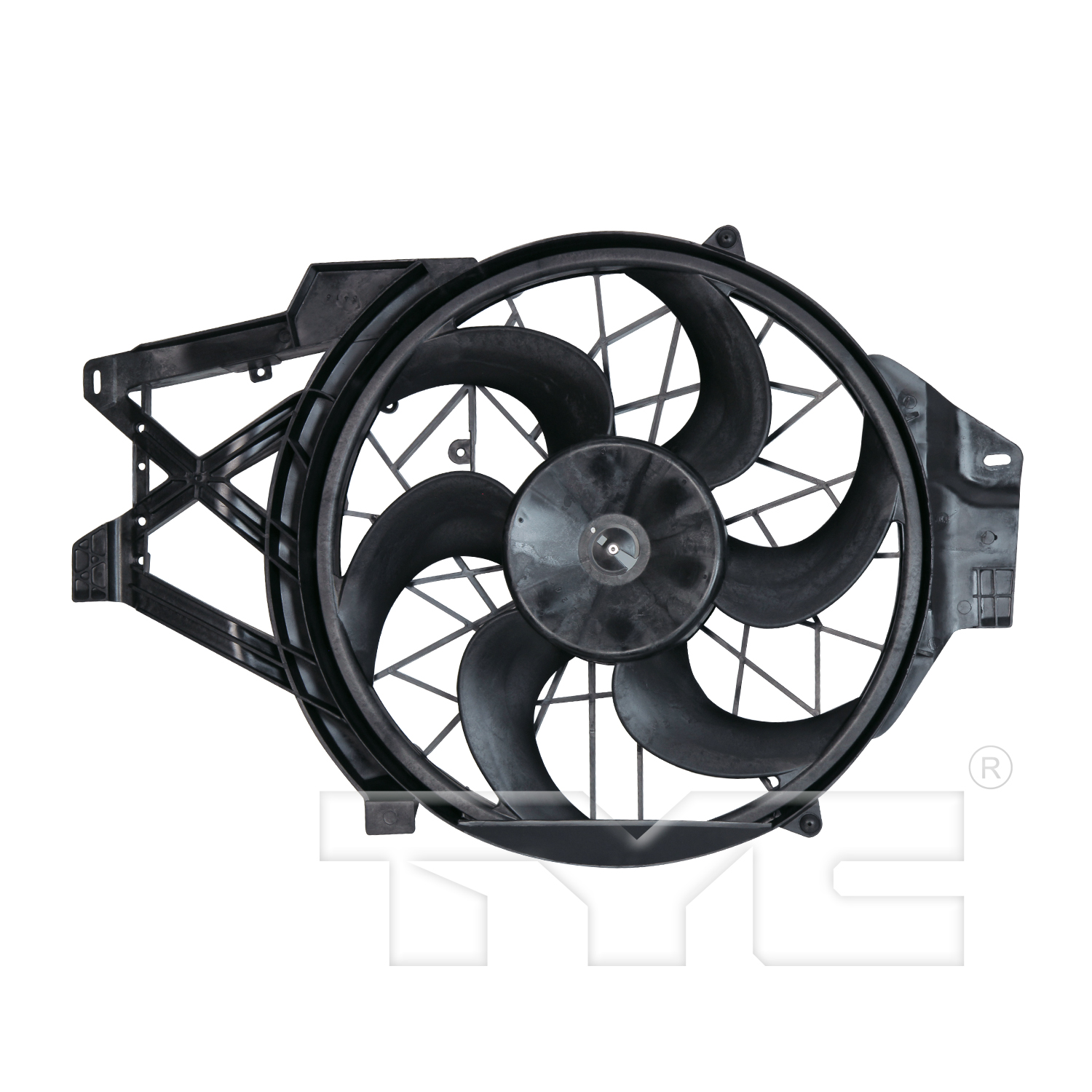 Aftermarket FAN ASSEMBLY/FAN SHROUDS for FORD - MUSTANG, MUSTANG,98-00,Radiator cooling fan assy