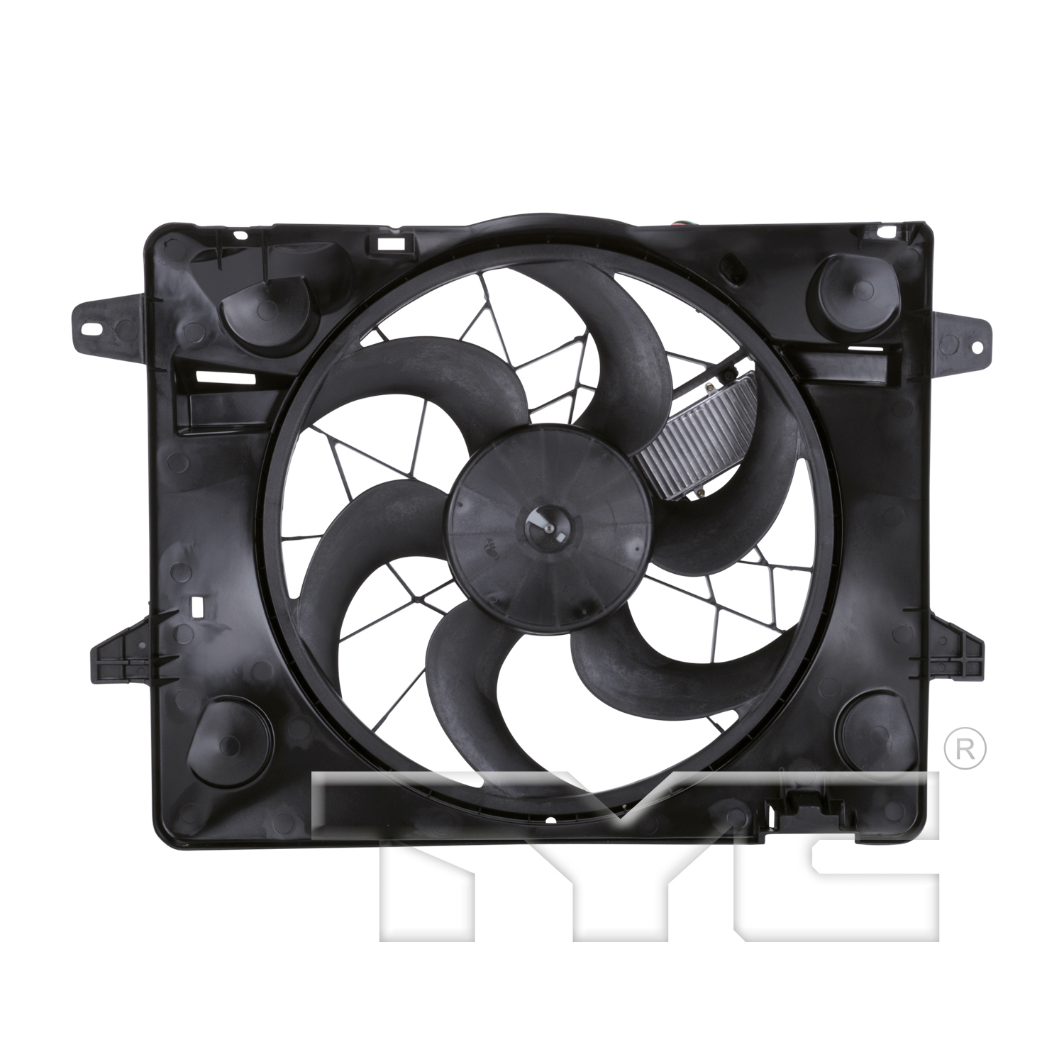 Aftermarket FAN ASSEMBLY/FAN SHROUDS for FORD - CROWN VICTORIA, CROWN VICTORIA,03-05,Radiator cooling fan assy