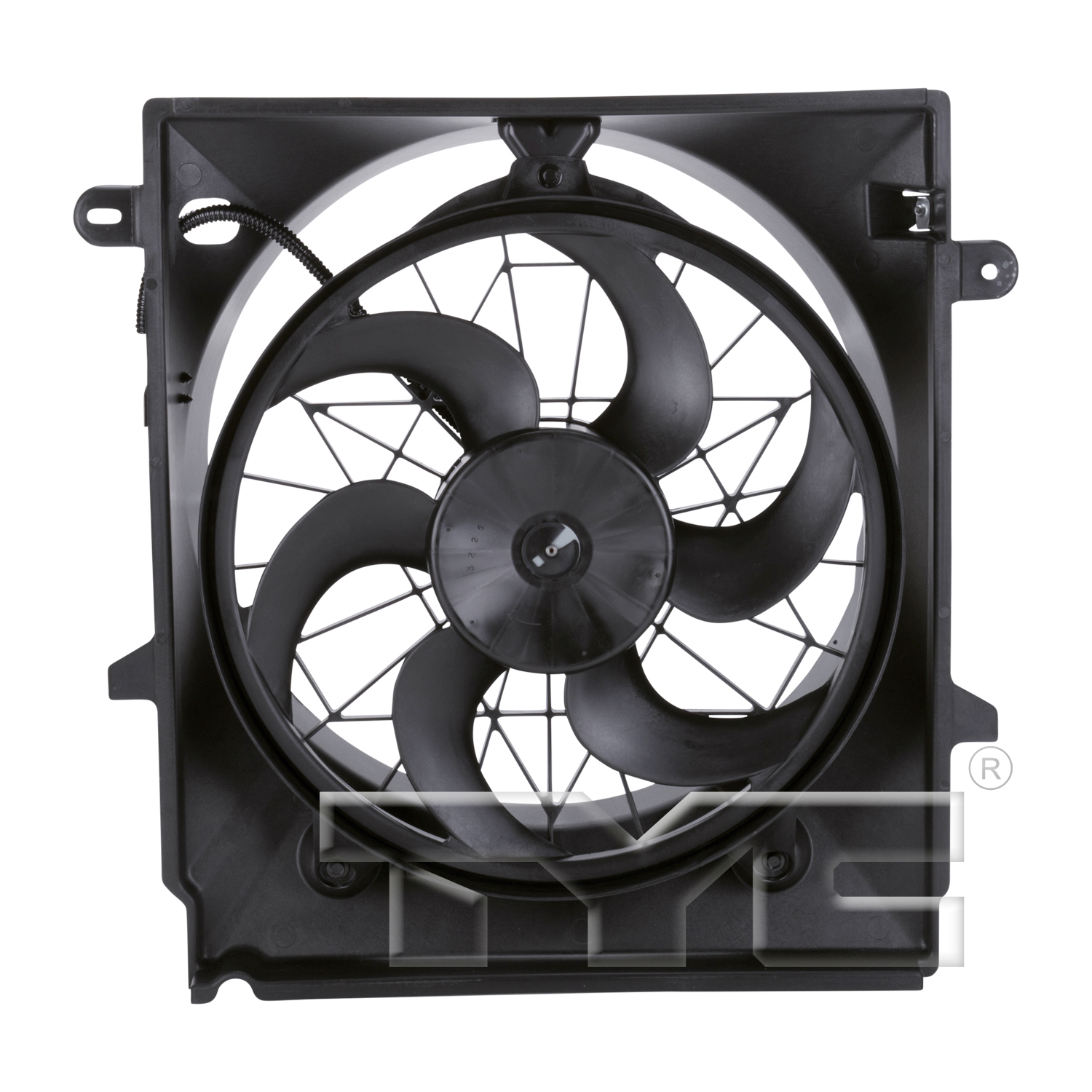 Aftermarket FAN ASSEMBLY/FAN SHROUDS for FORD - RANGER, RANGER,04-07,Radiator cooling fan assy
