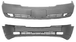 Aftermarket BUMPER COVERS for CADILLAC - SEVILLE, SEVILLE,98-04,Front bumper cover