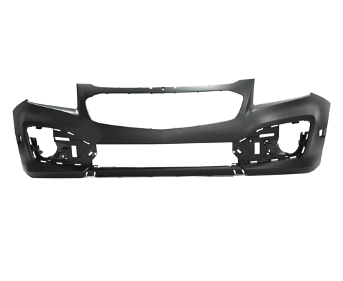 Aftermarket BUMPER COVERS for CHEVROLET - CRUZE, CRUZE,15-15,Front bumper cover