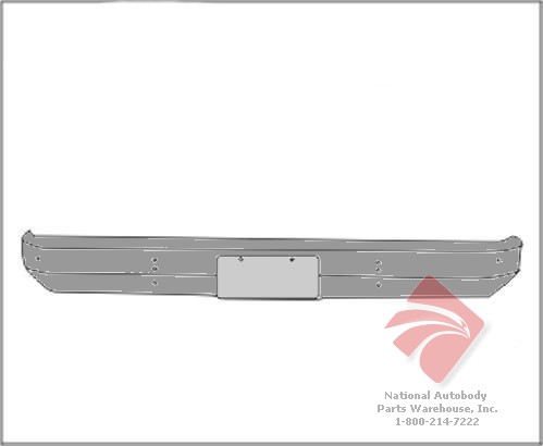 Aftermarket METAL FRONT BUMPERS for CHEVROLET - G30, G30,92-96,Front bumper face bar