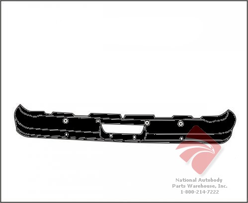 Aftermarket METAL FRONT BUMPERS for GMC - G2500, G2500,92-95,Front bumper face bar