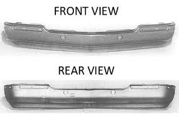 Aftermarket METAL FRONT BUMPERS for CADILLAC - FLEETWOOD, FLEETWOOD,93-96,Front bumper face bar