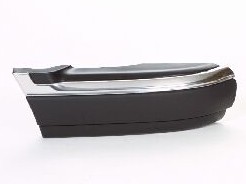 Aftermarket APRON/VALANCE/FILLER PLASTIC for CHEVROLET - S10, S10,94-97,RT Front bumper extension outer