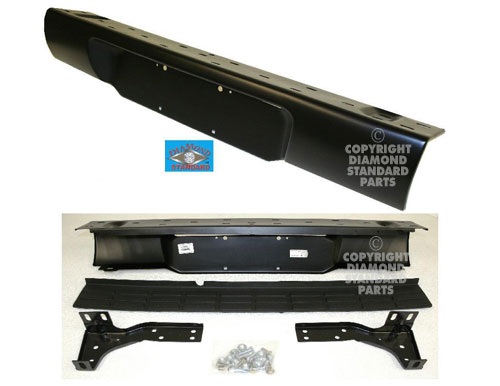Aftermarket METAL REAR BUMPERS for CHEVROLET - S10, S10,98-04,Rear bumper assembly