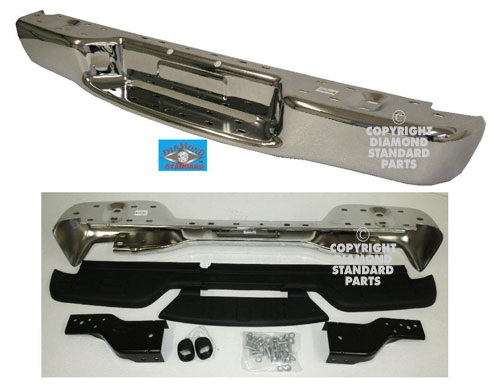 Aftermarket METAL REAR BUMPERS for GMC - SONOMA, SONOMA,98-04,Rear bumper assembly