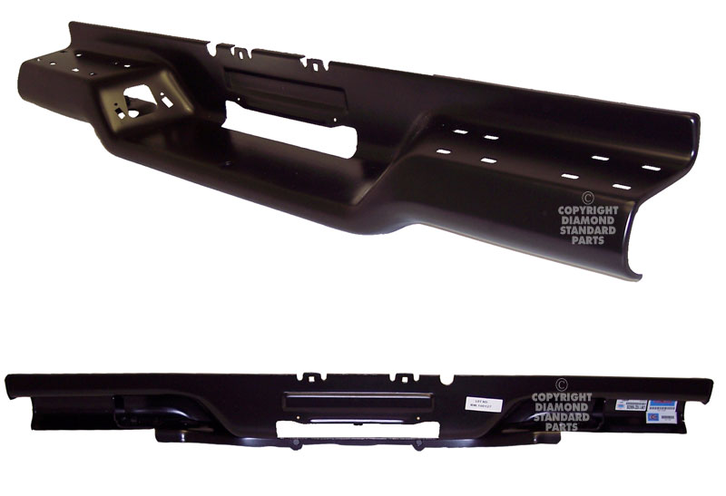 Aftermarket METAL REAR BUMPERS for GMC - SONOMA, SONOMA,94-97,Rear bumper face bar