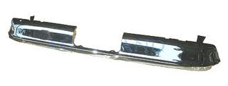 Aftermarket METAL REAR BUMPERS for GMC - K35/K3500 PICKUP, K35/K3500 PICKUP,73-74,Rear bumper face bar