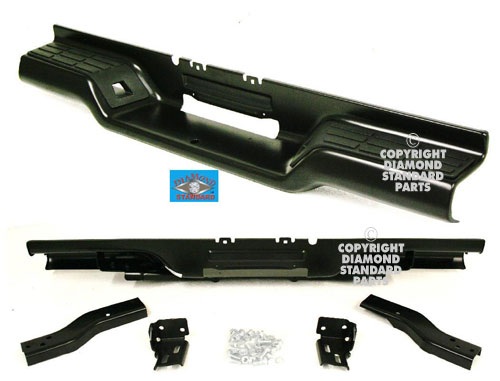 Aftermarket METAL REAR BUMPERS for CHEVROLET - S10, S10,97-97,Rear bumper assembly