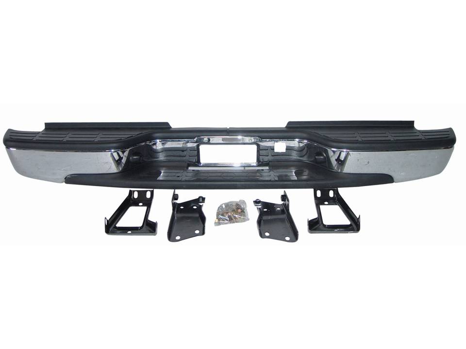 Aftermarket METAL REAR BUMPERS for CHEVROLET - SILVERADO 3500 CLASSIC, SILVERADO 3500 CLASSIC,07-07,Rear bumper assembly