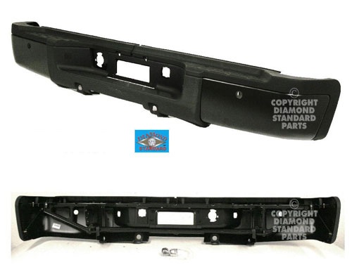 Aftermarket METAL REAR BUMPERS for GMC - SIERRA 2500 HD, SIERRA 2500 HD,07-10,Rear bumper assembly