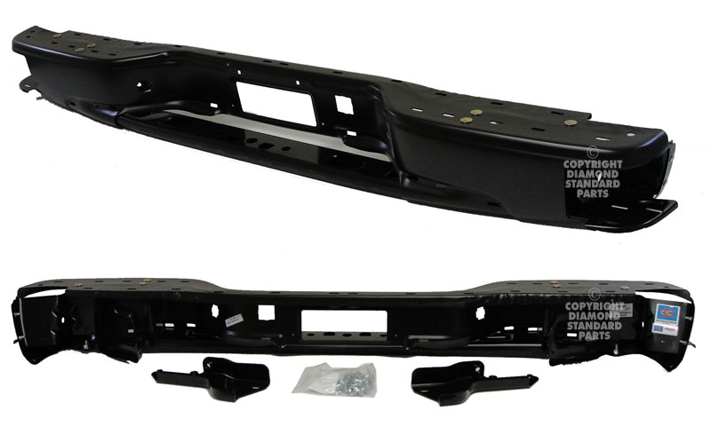 Aftermarket METAL REAR BUMPERS for CHEVROLET - AVALANCHE 2500, AVALANCHE 2500,02-06,Rear bumper reinforcement