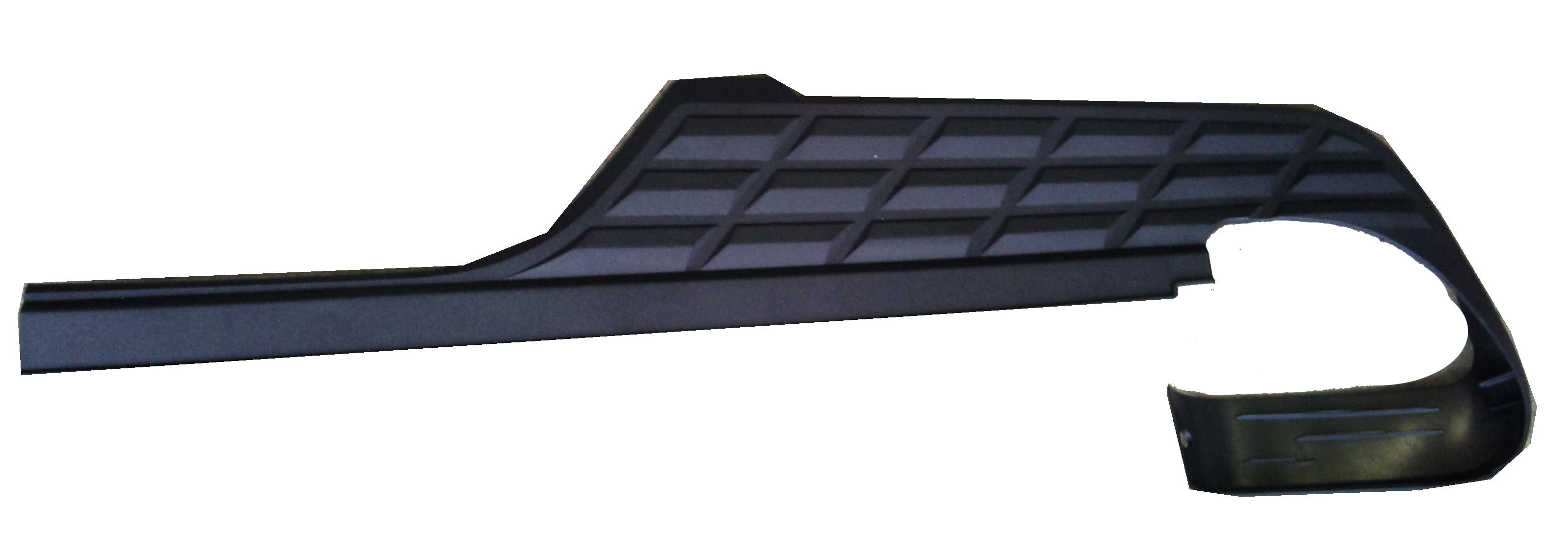 Aftermarket APRON/VALANCE/FILLER PLASTIC for GMC - SIERRA 1500, SIERRA 1500,07-13,Rear bumper step pad