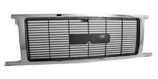 Aftermarket GRILLES for GMC - G1500, G1500,92-95,Grille assy