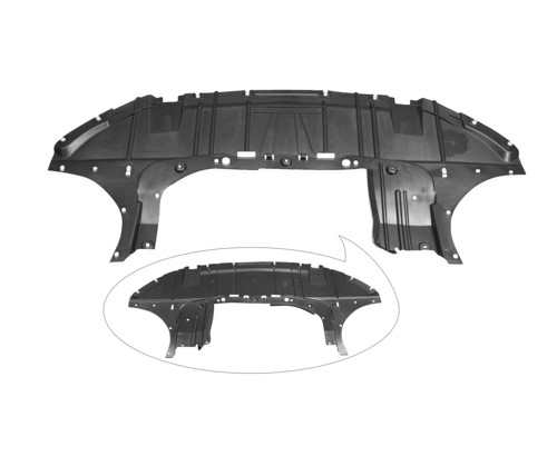 Aftermarket UNDER ENGINE COVERS for GMC - TERRAIN, TERRAIN,18-21,Lower engine cover