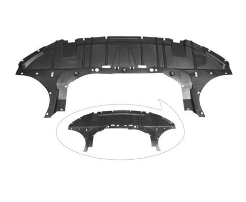 Aftermarket UNDER ENGINE COVERS for GMC - TERRAIN, TERRAIN,18-23,Lower engine cover