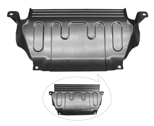Aftermarket UNDER ENGINE COVERS for GMC - SIERRA 1500, SIERRA 1500,19-23,Lower engine cover