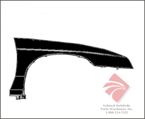 Aftermarket FENDERS for CHEVROLET - CORSICA, CORSICA,87-96,RT Front fender assy