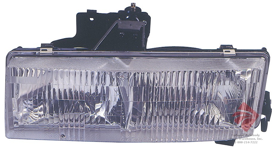 Aftermarket HEADLIGHTS for CHEVROLET - EXPRESS 3500, EXPRESS 3500,96-02,LT Headlamp assy composite