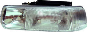 Aftermarket HEADLIGHTS for CHEVROLET - SILVERADO 2500 HD, SILVERADO 2500 HD,01-02,LT Headlamp assy composite
