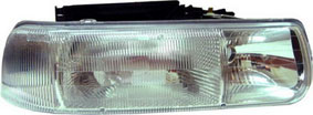 Aftermarket HEADLIGHTS for CHEVROLET - SILVERADO 1500, SILVERADO 1500,99-02,RT Headlamp assy composite