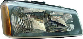 Aftermarket HEADLIGHTS for CHEVROLET - SILVERADO 2500 HD, SILVERADO 2500 HD,03-06,RT Headlamp assy composite