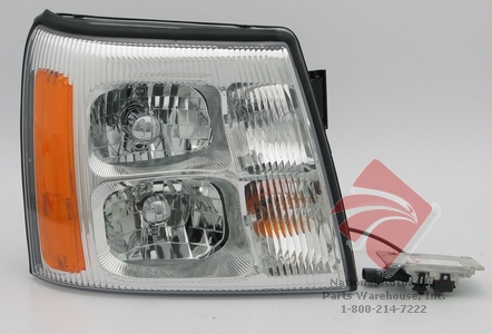 Aftermarket HEADLIGHTS for CADILLAC - ESCALADE ESV, ESCALADE ESV,03-06,RT Headlamp assy composite