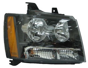 Aftermarket HEADLIGHTS for CHEVROLET - TAHOE, TAHOE,07-14,RT Headlamp assy composite