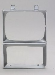 Aftermarket HEADLIGHT DOOR/BEZEL for CHEVROLET - C10 SUBURBAN, C10 SUBURBAN,83-84,LT Headlamp door
