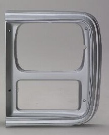 Aftermarket HEADLIGHT DOOR/BEZEL for CHEVROLET - G10, G10,85-91,LT Headlamp door