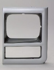 Aftermarket HEADLIGHT DOOR/BEZEL for GMC - R1500 SUBURBAN, R1500 SUBURBAN,88-91,LT Headlamp door