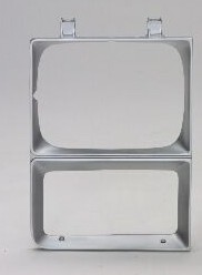 Aftermarket HEADLIGHT DOOR/BEZEL for CHEVROLET - C10 SUBURBAN, C10 SUBURBAN,83-84,RT Headlamp door