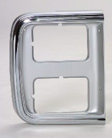 Aftermarket HEADLIGHT DOOR/BEZEL for GMC - G2500, G2500,85-91,RT Headlamp door