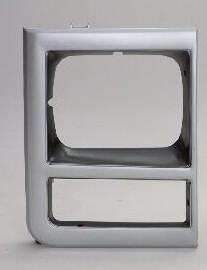 Aftermarket HEADLIGHT DOOR/BEZEL for GMC - JIMMY, JIMMY,89-91,RT Headlamp door