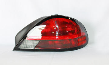 Aftermarket TAILLIGHTS for PONTIAC - GRAND AM, GRAND AM,99-05,RT Taillamp assy