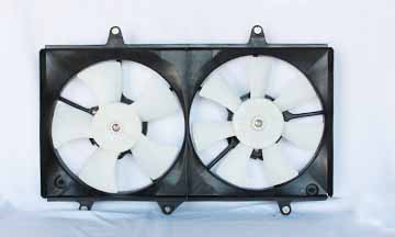 Aftermarket FAN ASSEMBLY/FAN SHROUDS for CHEVROLET - PRIZM, PRIZM,98-02,Radiator cooling fan assy