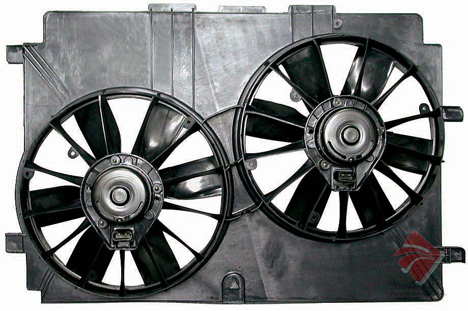 Aftermarket FAN ASSEMBLY/FAN SHROUDS for CHEVROLET - CORVETTE, CORVETTE,98-04,Radiator cooling fan assy