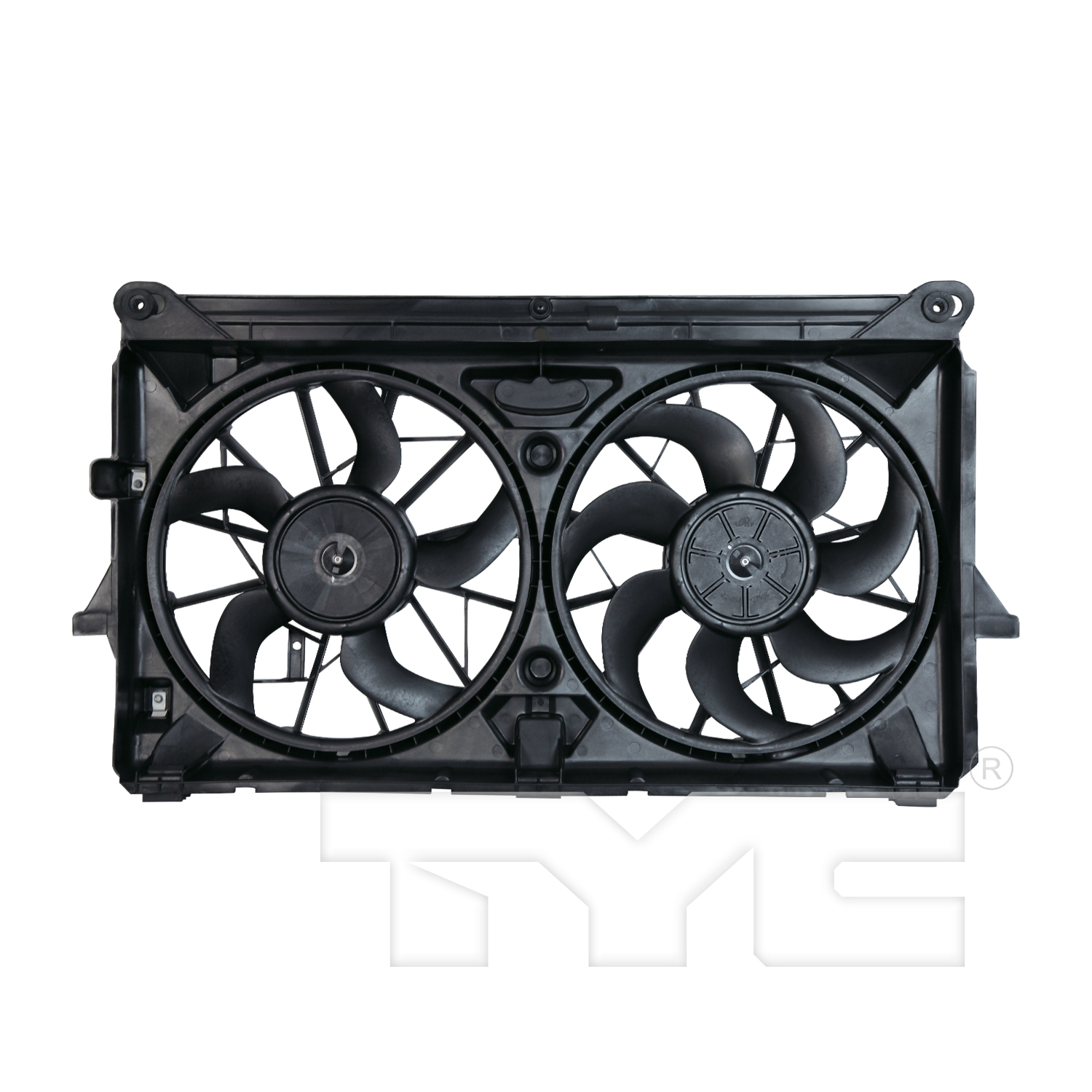 Aftermarket FAN ASSEMBLY/FAN SHROUDS for CHEVROLET - AVALANCHE, AVALANCHE,07-07,Radiator cooling fan assy