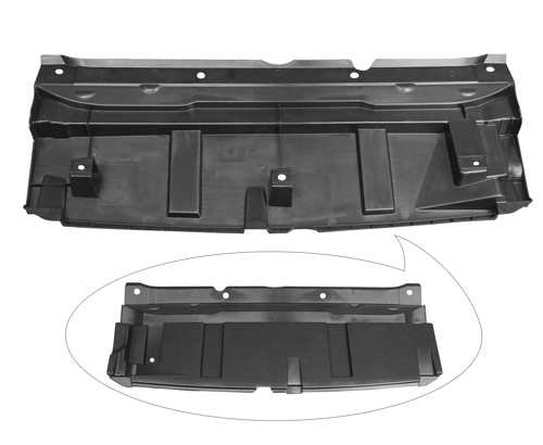 Aftermarket APRON/VALANCE/FILLER PLASTIC for HONDA - ACCORD, ACCORD,16-17,Grille air deflector