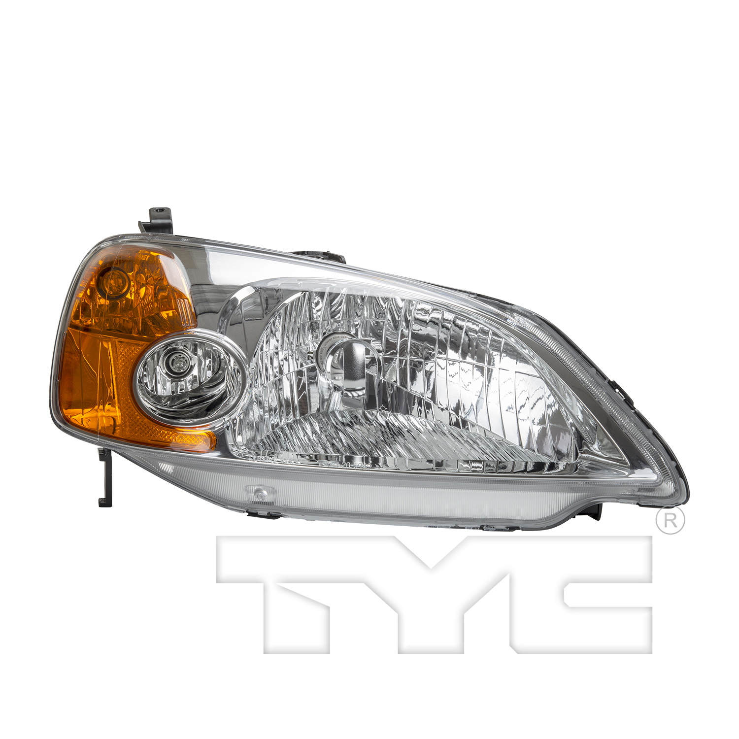 Aftermarket HEADLIGHTS for HONDA - CIVIC, CIVIC,03-03,RT Headlamp assy composite