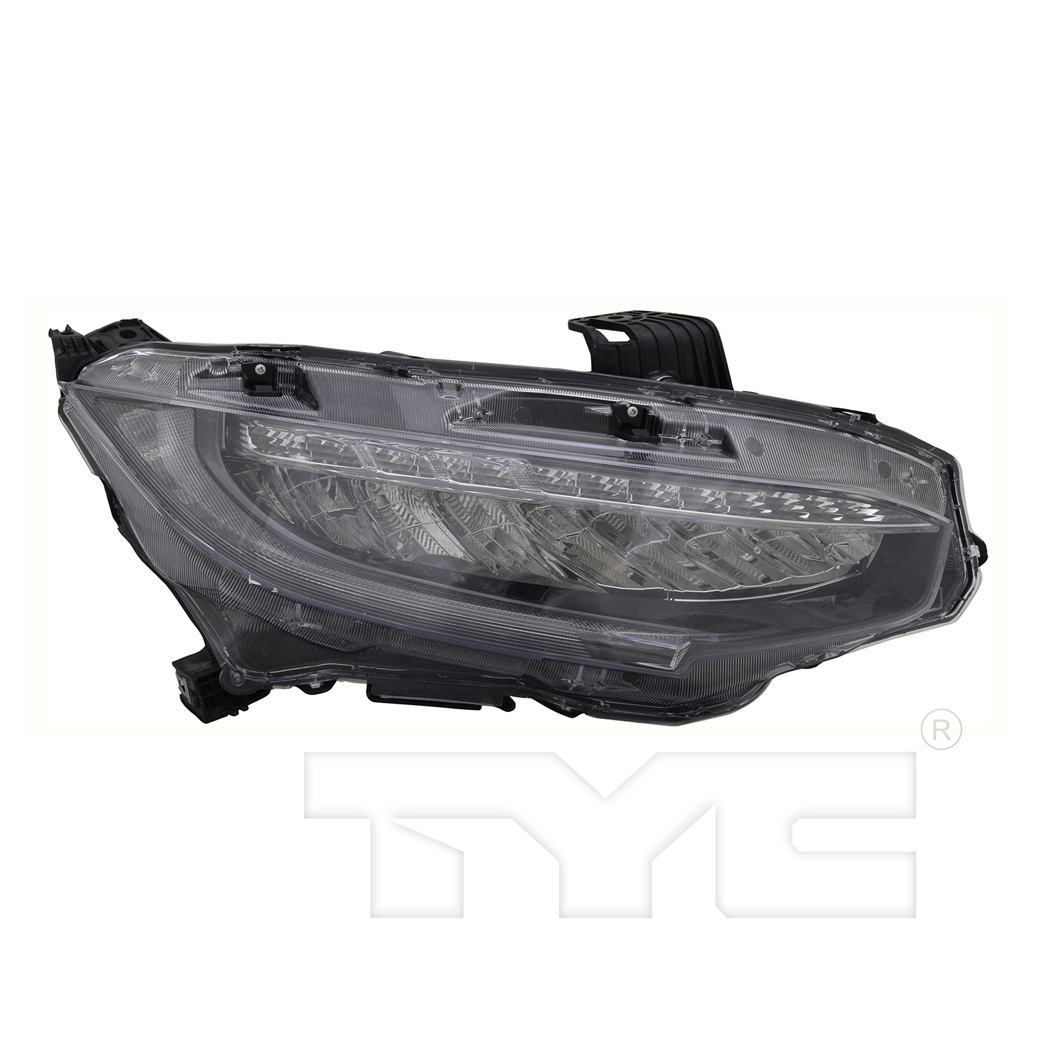 Aftermarket HEADLIGHTS for HONDA - CIVIC, CIVIC,17-19,RT Headlamp assy composite