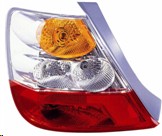Aftermarket TAILLIGHTS for HONDA - CIVIC, CIVIC,04-05,LT Taillamp assy