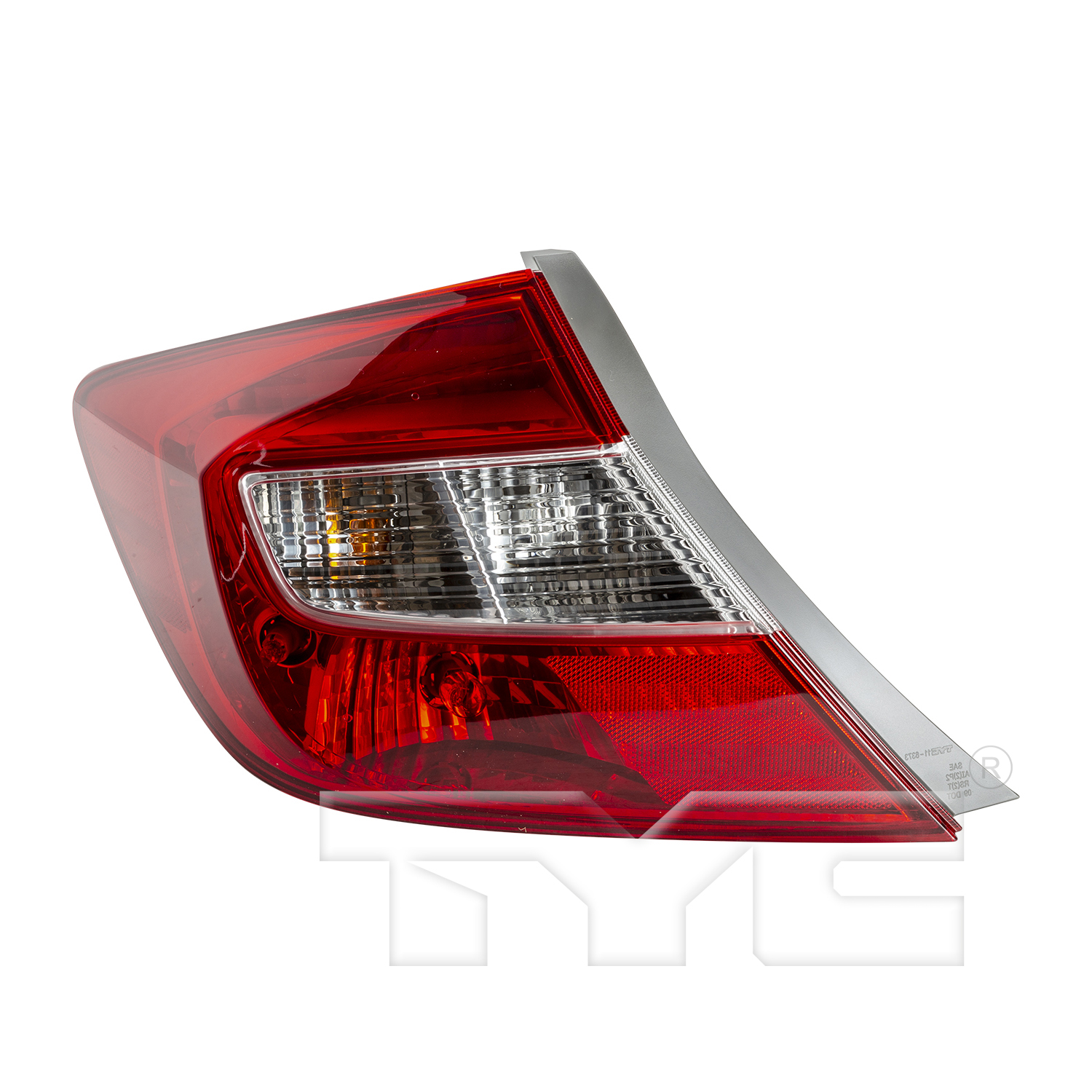 Aftermarket TAILLIGHTS for HONDA - CIVIC, CIVIC,12-12,LT Taillamp assy