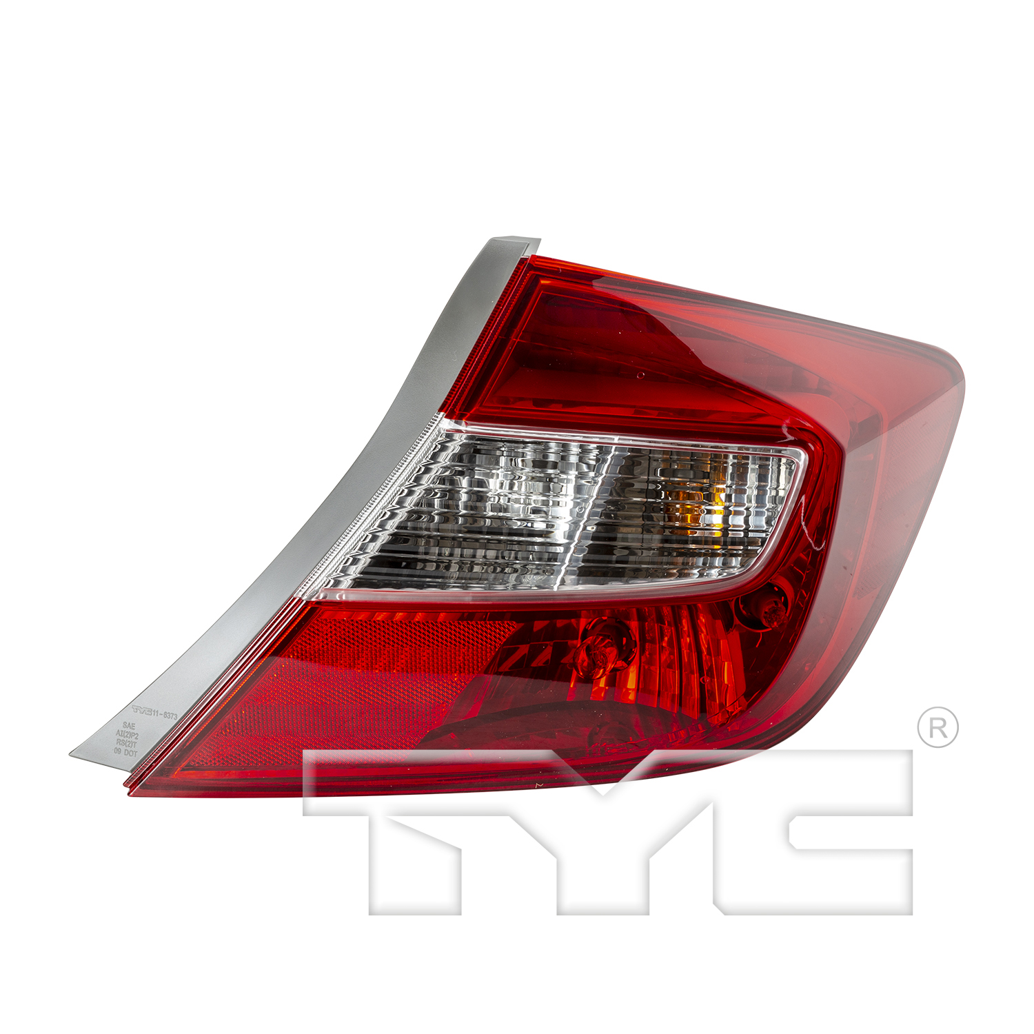 Aftermarket TAILLIGHTS for HONDA - CIVIC, CIVIC,12-12,RT Taillamp assy