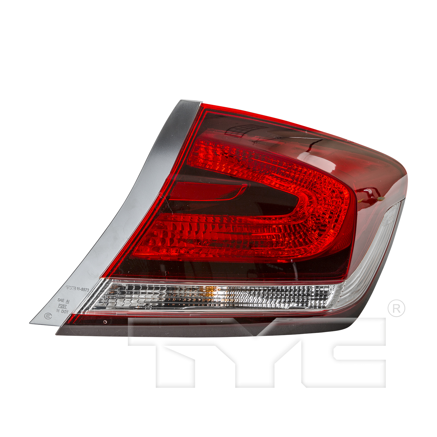 Aftermarket TAILLIGHTS for HONDA - CIVIC, CIVIC,13-15,RT Taillamp assy outer
