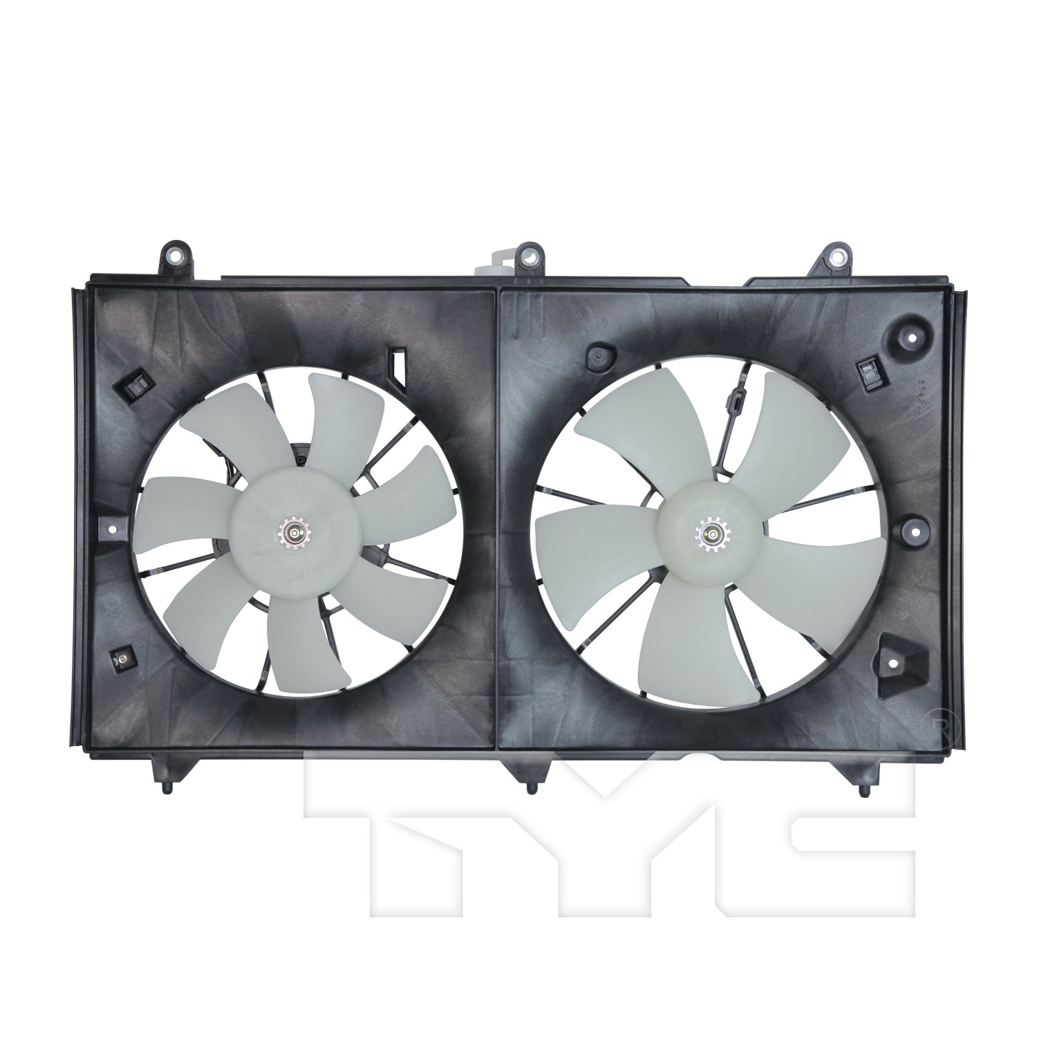 Aftermarket FAN ASSEMBLY/FAN SHROUDS for HONDA - ACCORD, ACCORD,03-05,Radiator cooling fan assy